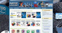 Desktop Screenshot of mayer-szerszam.hu